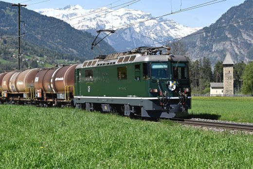 BEMO 1258110 RhB Ge 4/4 611 Nostalgielok (Spur H0m)