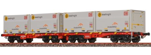 BRAWA 50664 H0 GÜW Sggmmrrs DB AG VI Arcelo (Spur H0)