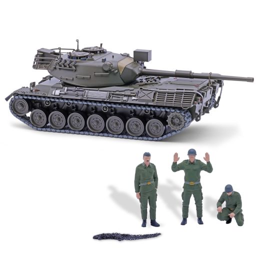 Busch 10711 Leopard m. 3 Soldaten [0] (Spur 0)