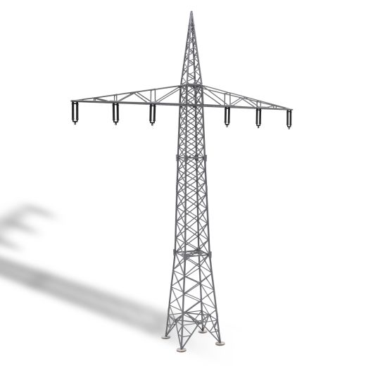 Busch 10799 Hochspannungsmast [0] (Spur 0)
