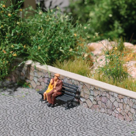 Busch 1126 Steinmauer H0 (Spur H0)