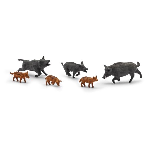 Busch 1127 6 Wildschweine H0 (Spur H0)