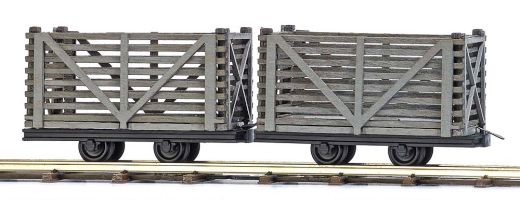 Busch 12214 2 Holztorfloren H0 (Feldbahn)