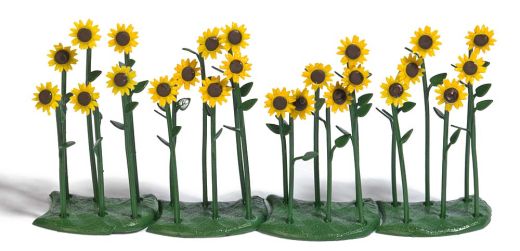 Busch 1240 24 Sonnenblumen H0 (Spur H0)
