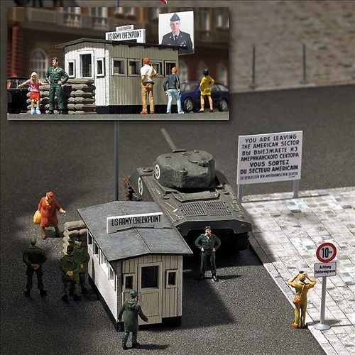 Busch 1490 Checkpoint Charlie H0 (Spur H0)