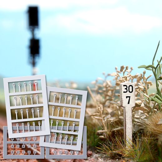 Busch 1491 Kilometersteine (Spur H0)