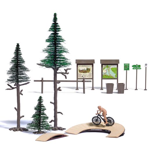 Busch 1838 Mountainbiker H0 (Spur H0)
