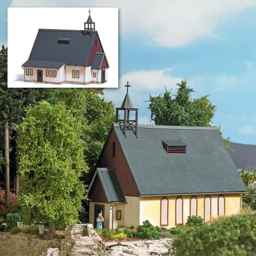 Busch 1941 Verwitterte Kapelle H0 (Spur H0)