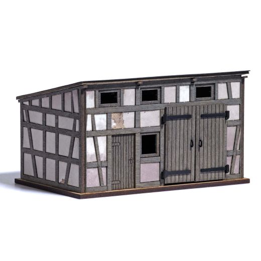 Busch 1942 Verwitt. Nebengebäude H0 (Spur H0)