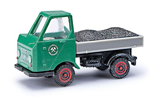 Busch 211014406 Multicar M22, Kohleladung, N (Spur H0)