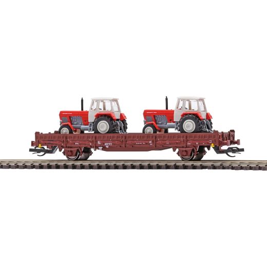 Busch 31514 Flachwagen mit Rungen Ks [330 (Spur TT)