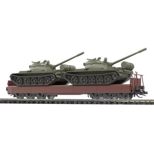 Busch 31650 Flachwagen Samm 4818 T-55A TT (Spur TT)