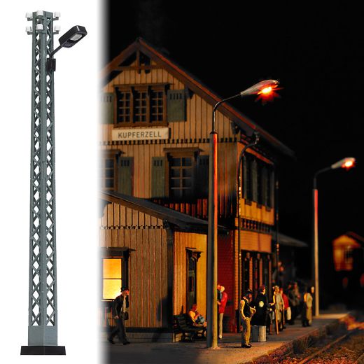 Busch 4130 Gittermast-Lampe H0 (Spur H0)