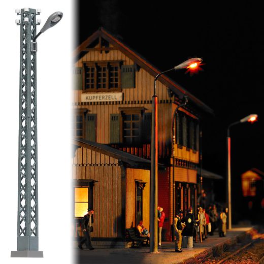 Busch 4131 Gittermast-Lampe (LBL) H0 (Spur H0)