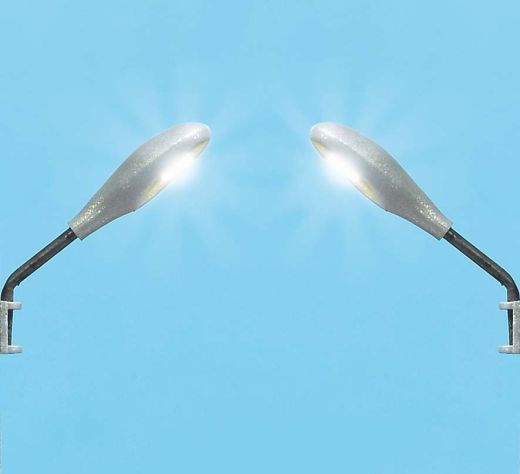 Busch 4153 2 Wandlampen (LBL) H0 (Spur H0)