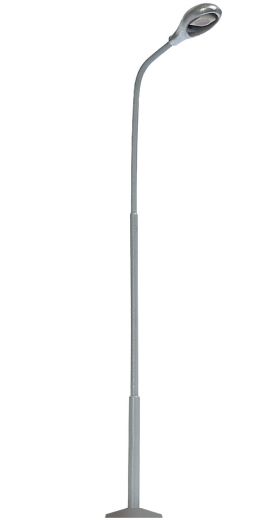 Busch 4155 Stahlrohrmast-Lampe H0 (Spur H0)