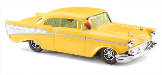 Busch 45026 Chevrolet Bel Air, Gelb (Spur H0)