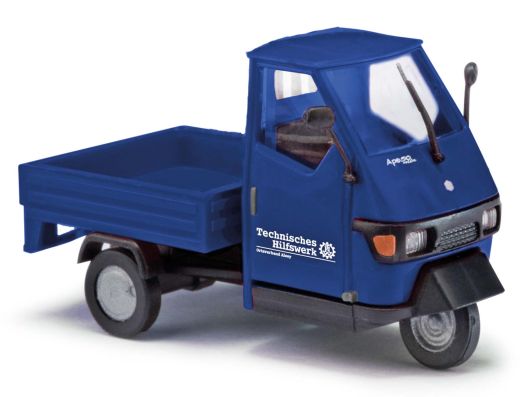 Busch 48497 Piaggio Ape 50, THW (Spur H0)
