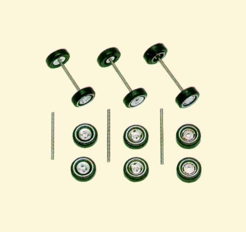 Busch 49951 SET: Felgen mit Reifen (Spur H0)