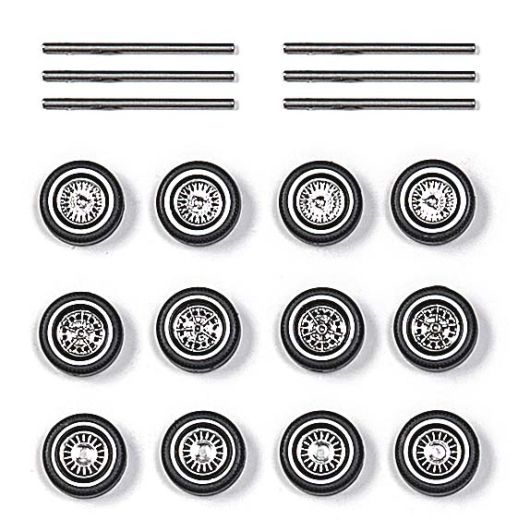 Busch 49959 SET: Edle Speichenfelgen (Spur H0)