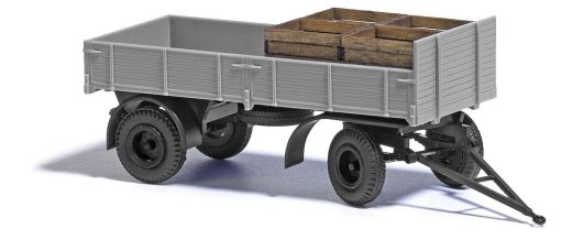 Busch 53321 Anhänger IFA HL 80 mit Kisten (Spur H0)