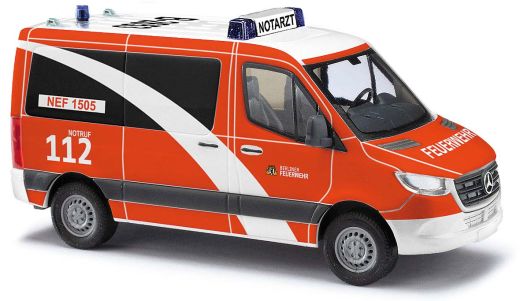 Busch 53459 MB Sprinter Feuerwehr Berlin (Spur H0)