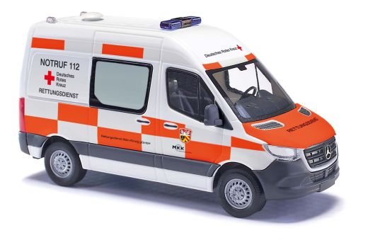 Busch 54005 Mercedes Sprinter kurz, DRK M (Spur H0)