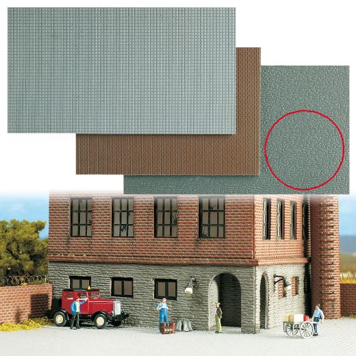 Busch 7403 Bruchstein-Mauer H0 (Spur H0)