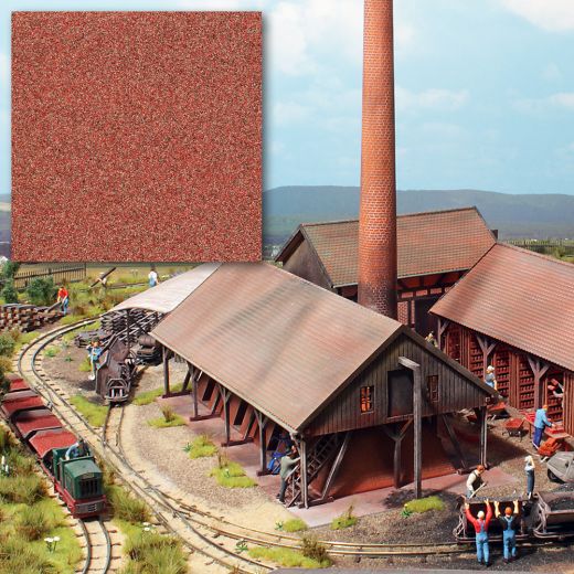 Busch 7525 Quarzsand Ziegellehm (Spur H0)