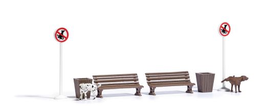 Busch 7895 Pinkelnde Hunde H0 (Spur H0)