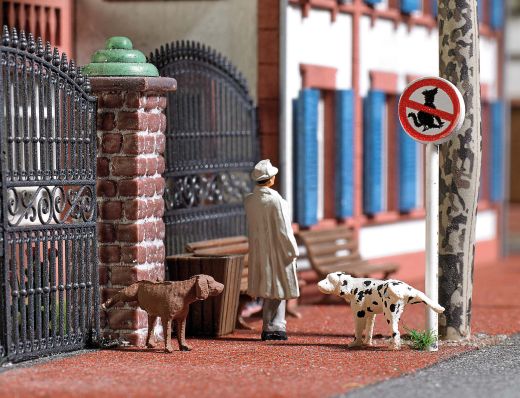 Busch 7895 Pinkelnde Hunde H0 (Spur H0)