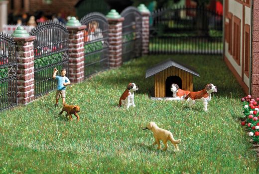 Busch 7896 Apportierspiel m.Hunden (Spur H0)