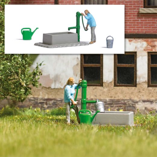 Busch 7975 A-Set: Wasser marsch! H0 (Spur H0)