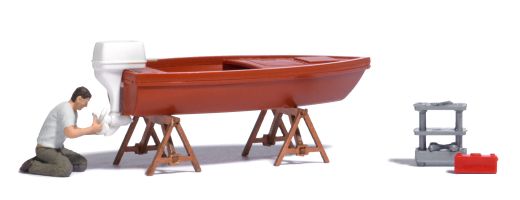 Busch 79815 A-Set:Boot reparieren H0 (Spur H0)