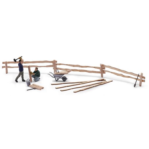 Busch 79853 Action Set: Koppelzaun aufste (Spur H0)