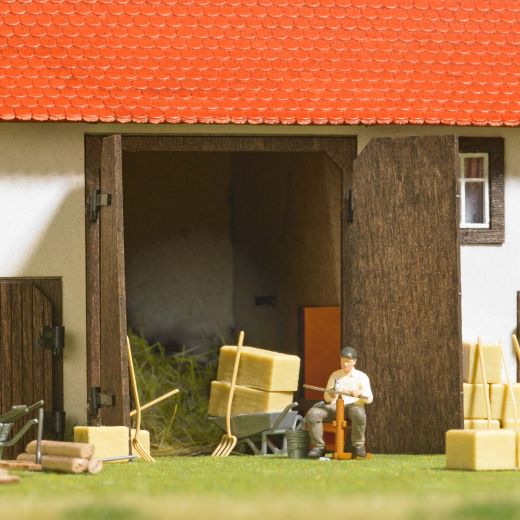 Busch 79854 Action Set: Sense dengeln (Spur H0)
