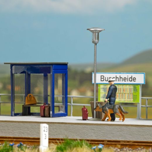 Busch 79872 Action Set: Transportpolizei (Spur H0)