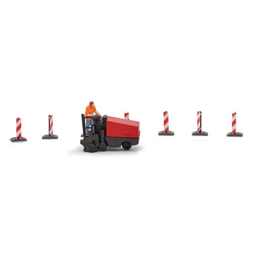 Busch 79875 A-Set: Asphaltfräse H0 (Spur H0)