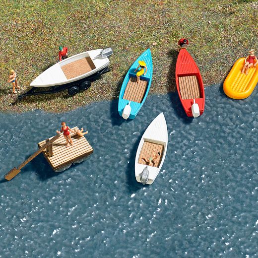 Busch 8057 Boote-Set N (Spur N)