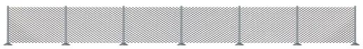 Busch 8117 Maschendrahtzaun N (Spur N)