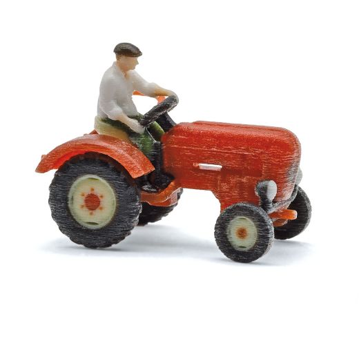 Busch 87503 Traktor Junior mit Bauer TT (Spur TT)