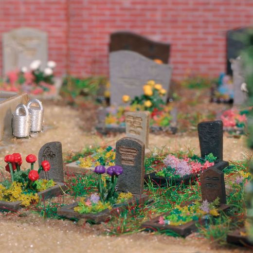 Busch 8924 Friedhof-Set TT (Spur TT)