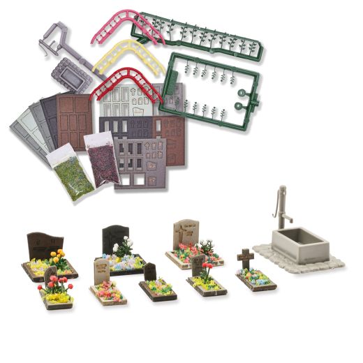 Busch 8924 Friedhof-Set TT (Spur TT)