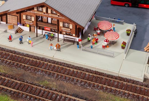 Faller 120206 Bahnsteige/Grundplatten (Spur H0)