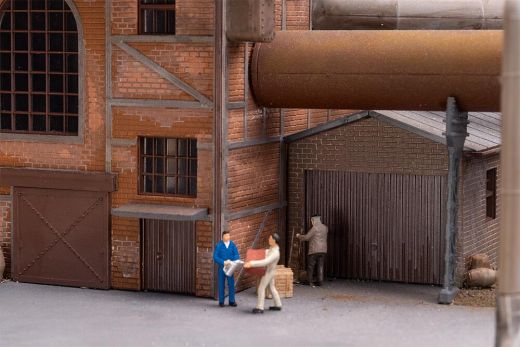 Faller 130024 Gebläsehalle mit Rohrleitunge (Spur H0)