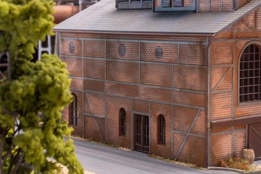 Faller 130024 Gebläsehalle mit Rohrleitunge (Spur H0)