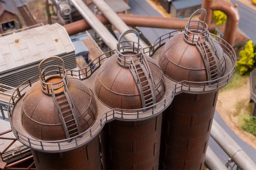 Faller 130025 3 Winderhitzer (Spur H0)