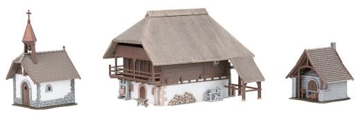 Faller 130116 Speicher, Hofkapelle und Back (Spur H0)