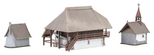 Faller 130116 Speicher, Hofkapelle und Back (Spur H0)