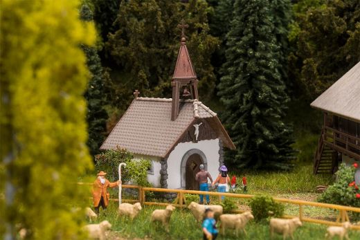 Faller 130116 Speicher, Hofkapelle und Back (Spur H0)
